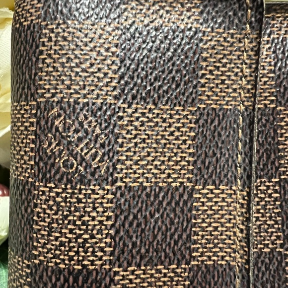 Louis Vuitton Damier Ebene Canvas Alexandra Wallet authentic vintage PRE-OWNED - Picture 15 of 17
